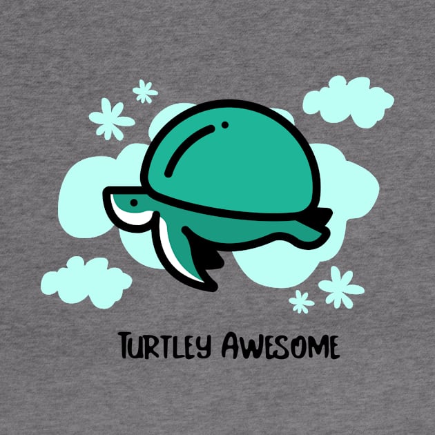 Turtley Awesome by Mint Tee